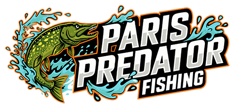 Logo Paris Predator Fishing pêche aux carnassiers aux portes de Paris : brochet, sandre, perche, black-bass