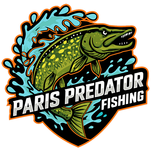 Logo Paris Predator Fishing pêche aux carnassiers aux portes de Paris : brochet, sandre, perche, black-bass